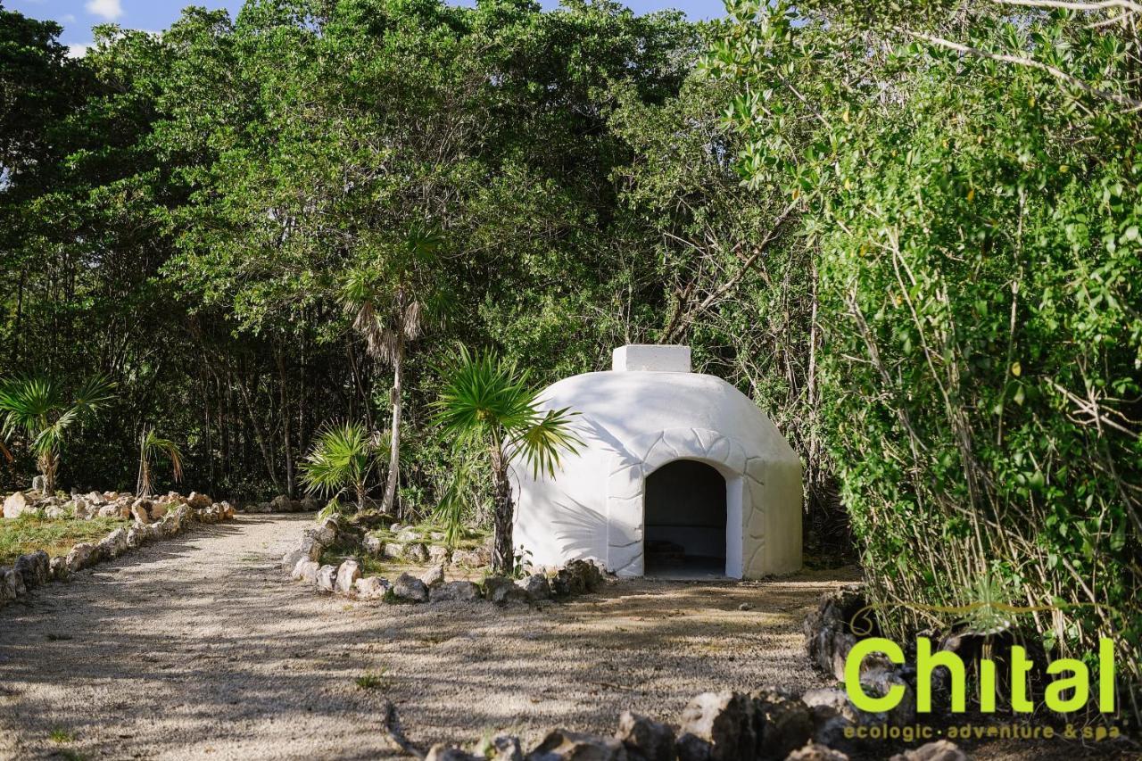 Hotel El Chital Raudales エクステリア 写真